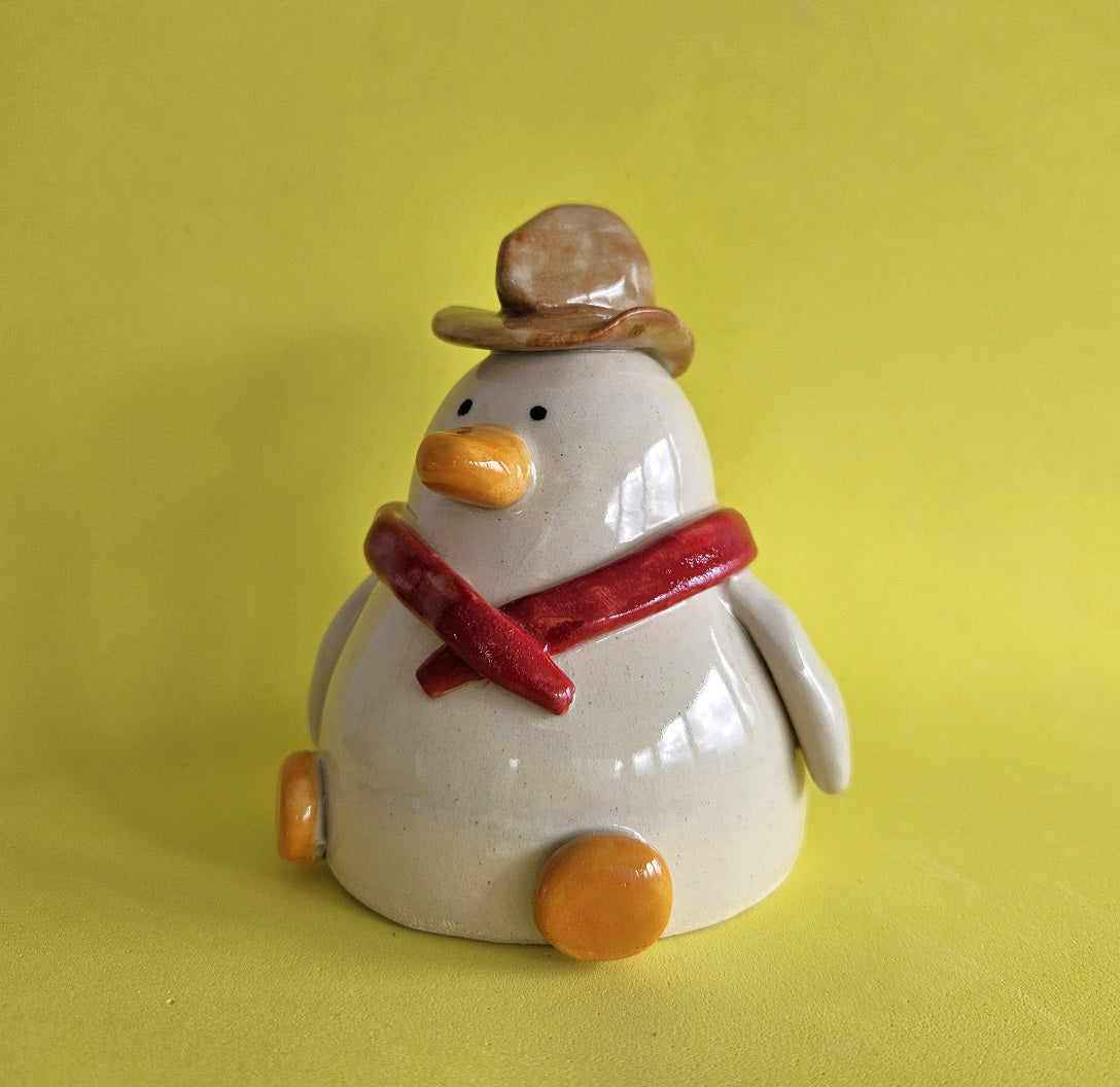Cowboy Duck Richard Moonstreet Ceramics