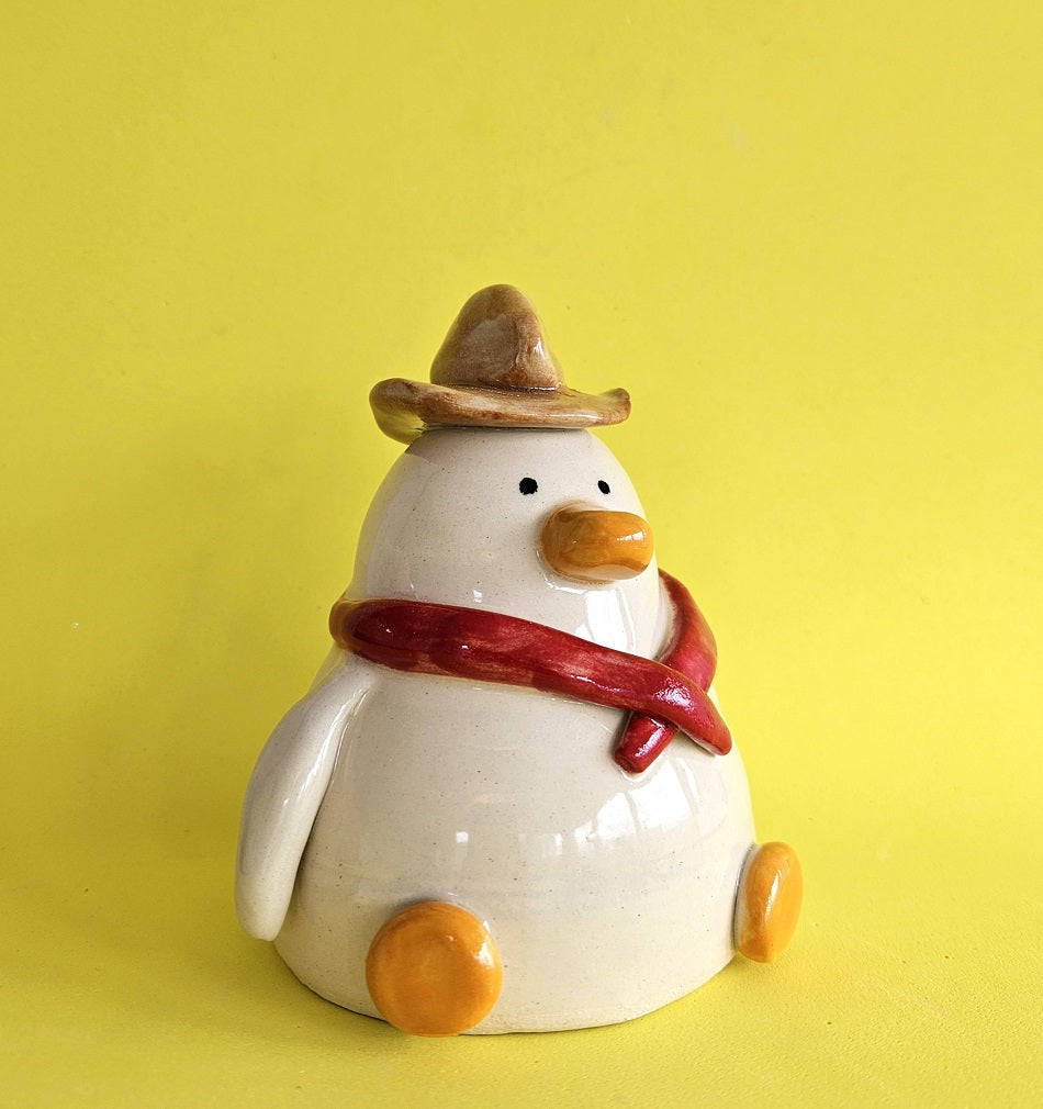 Cowboy Duck Richard Moonstreet Ceramics