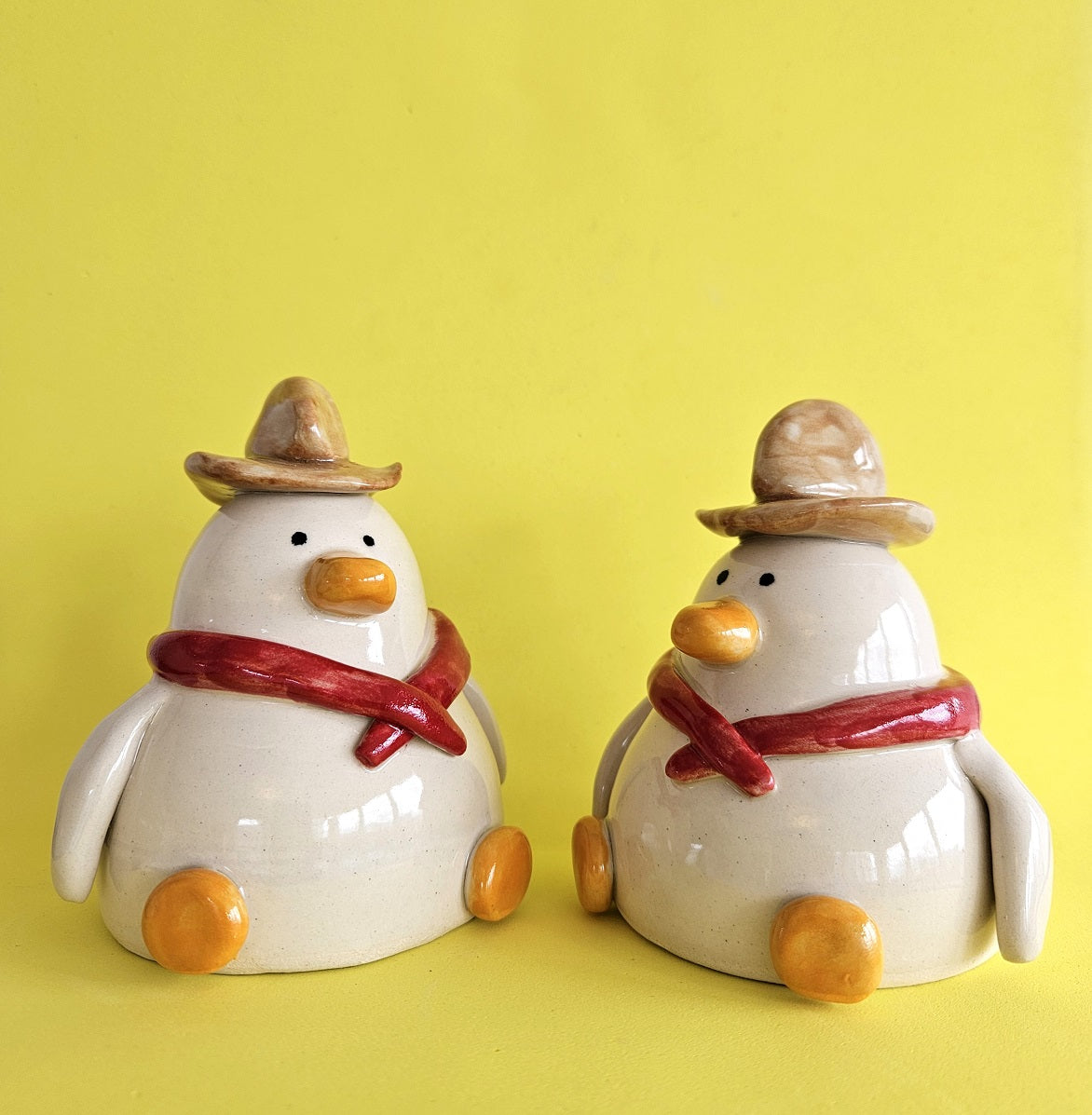Cowboy Duck Richard Moonstreet Ceramics