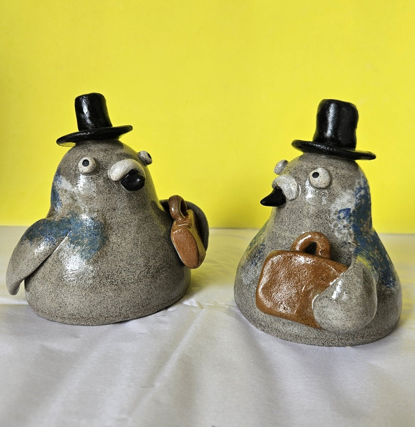 Business Pigeon Richard Moonstreet Ceramics