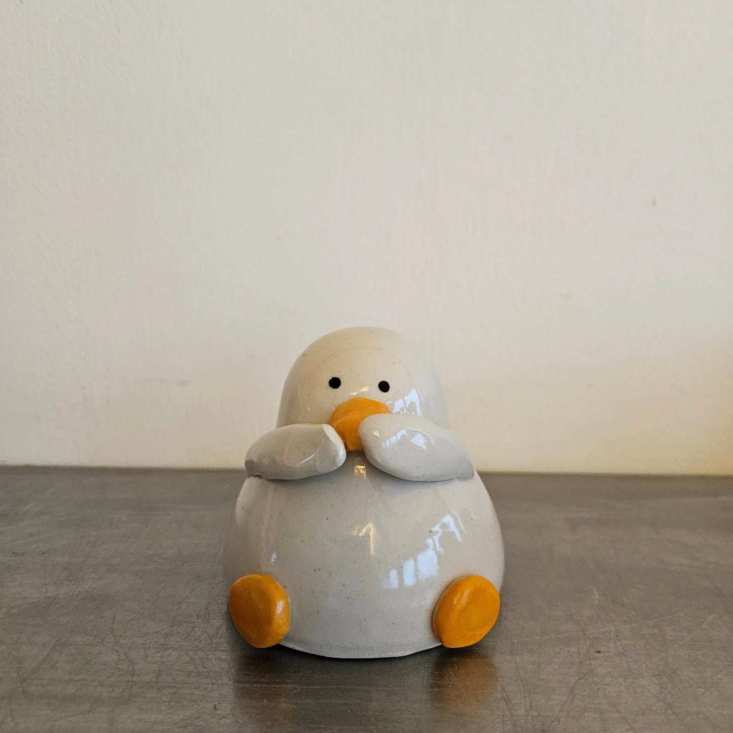Pete the Discrete - Quiet Duck Richard Moonstreet Ceramics