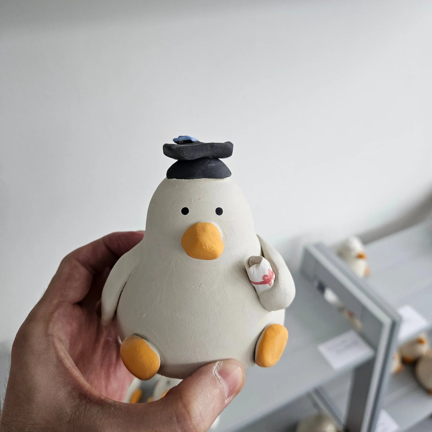 Custom Ceramic Duck - Your Own Design - Richard Moonstreet Ceramics