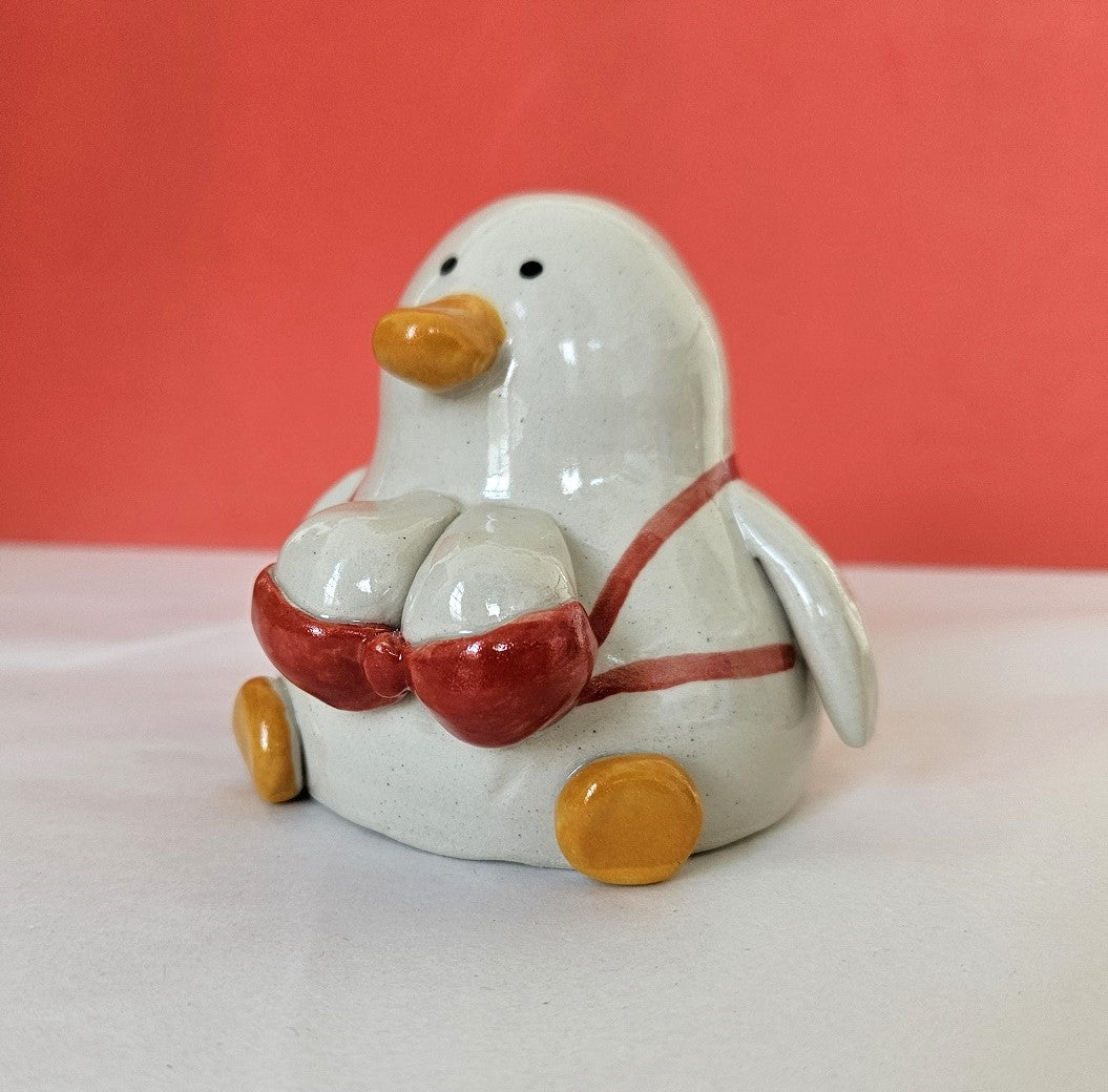 Claire with the Pair - Boobs Duck Richard Moonstreet Ceramics