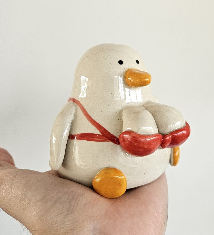 Claire with the Pair - Boobs Duck Richard Moonstreet Ceramics