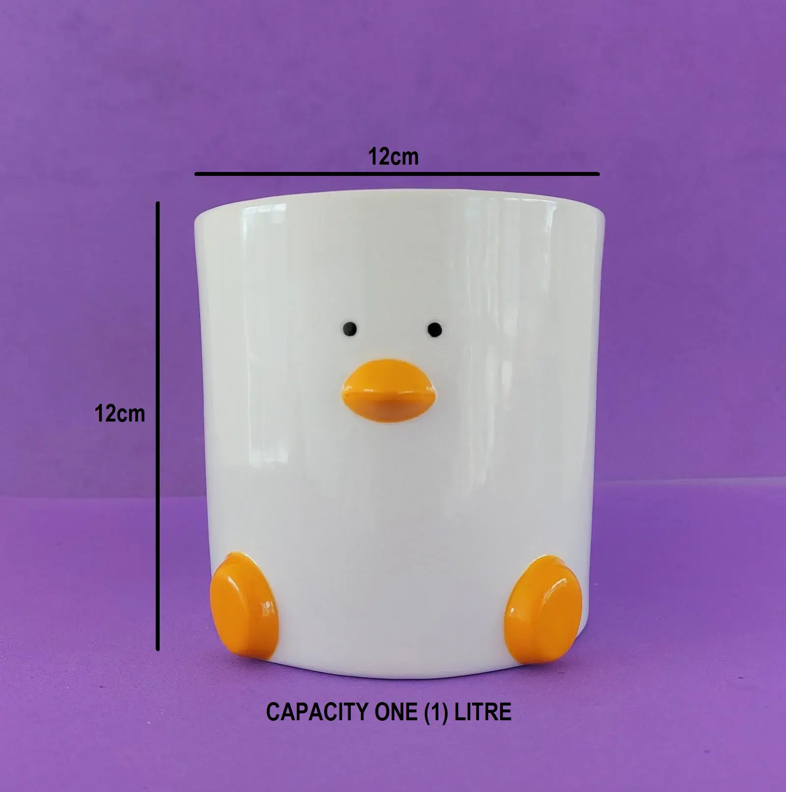 duck egg plant pot Ceramic Duck Plant Pot (by Haus of Honk)