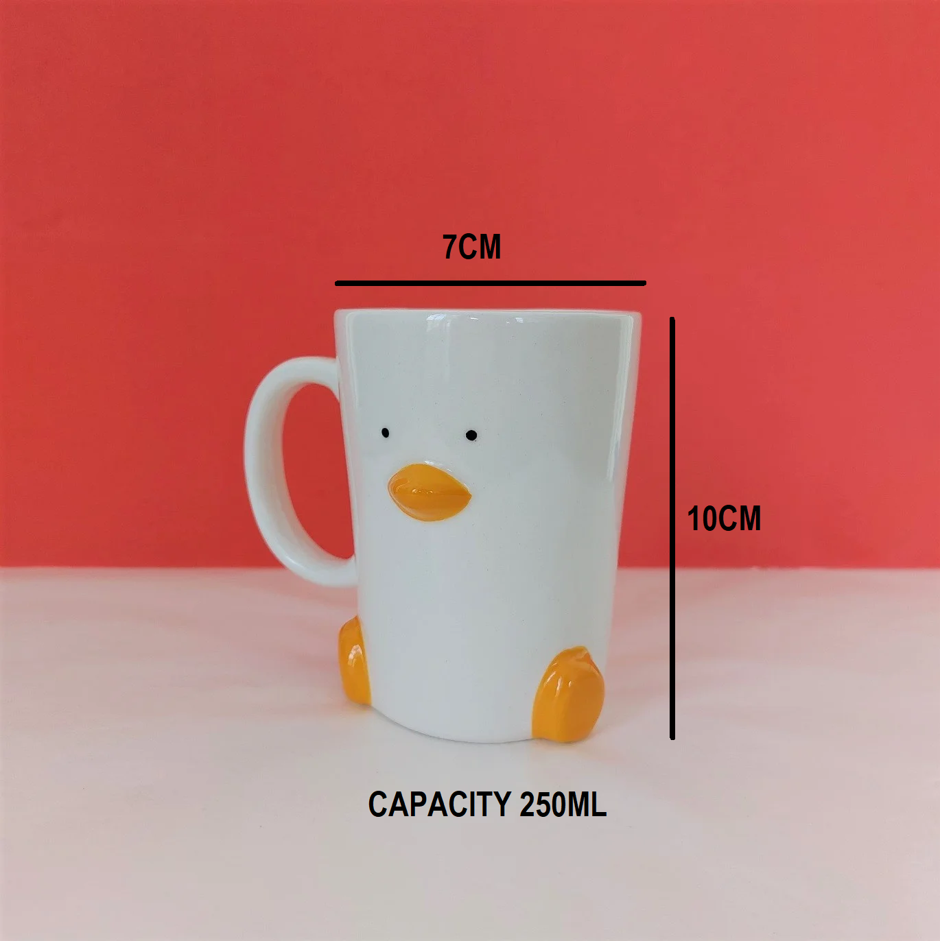 Ceramic Duck Mug (by Haus of Honk)