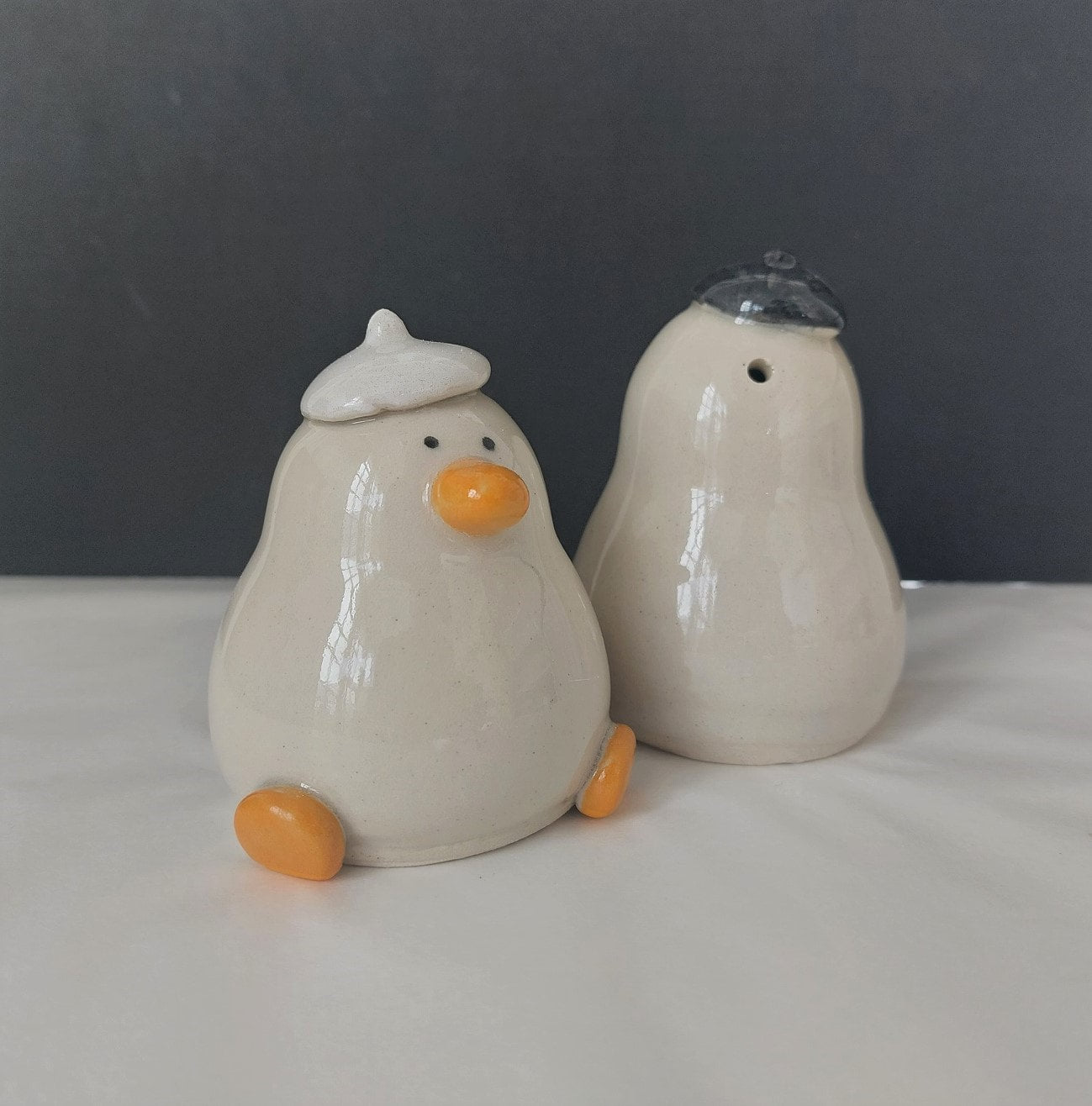 Salt & Pepper Shaker Ducks (Set of 2)