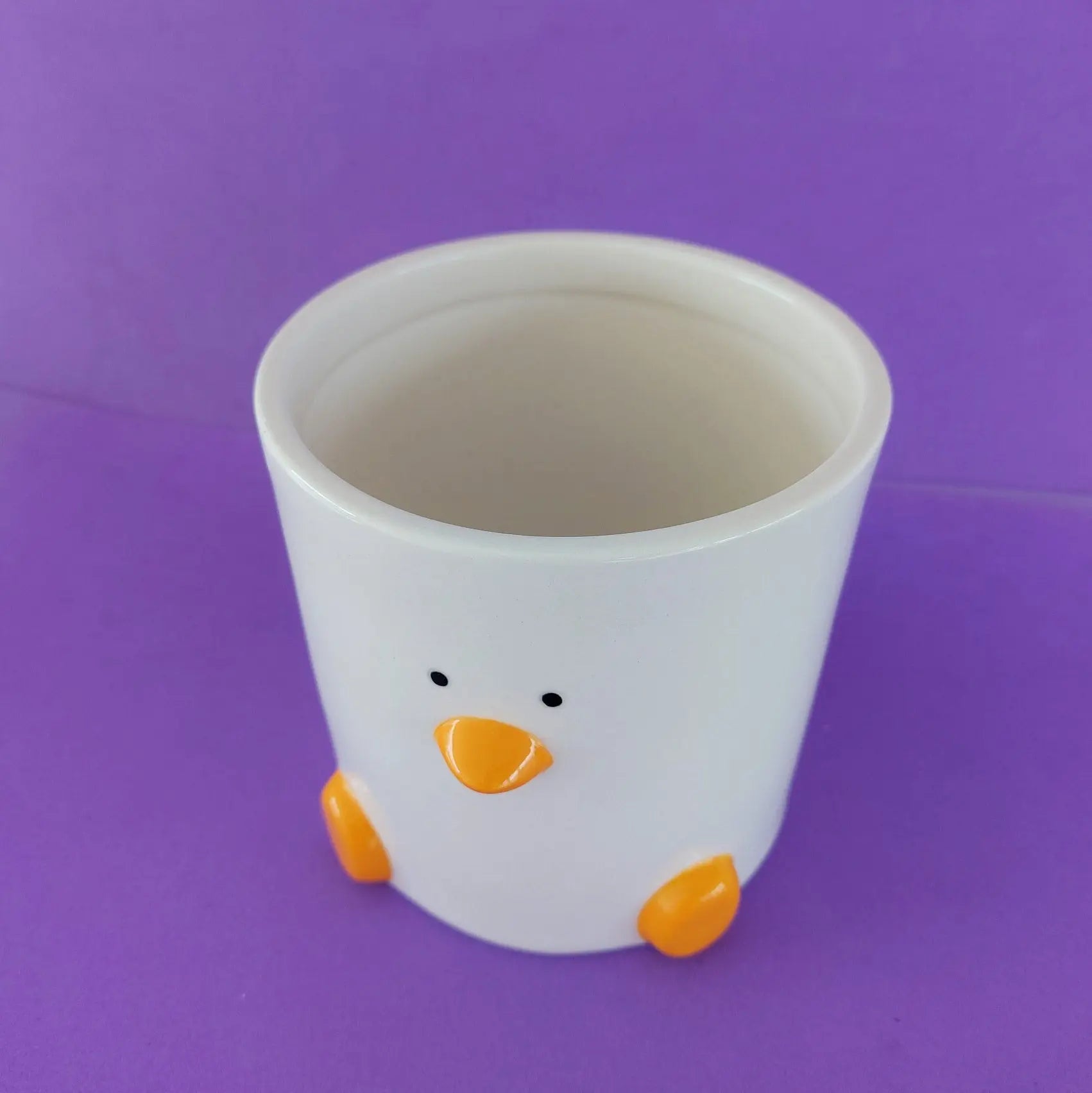 duck egg plant pot Ceramic Duck Plant Pot (by Haus of Honk)