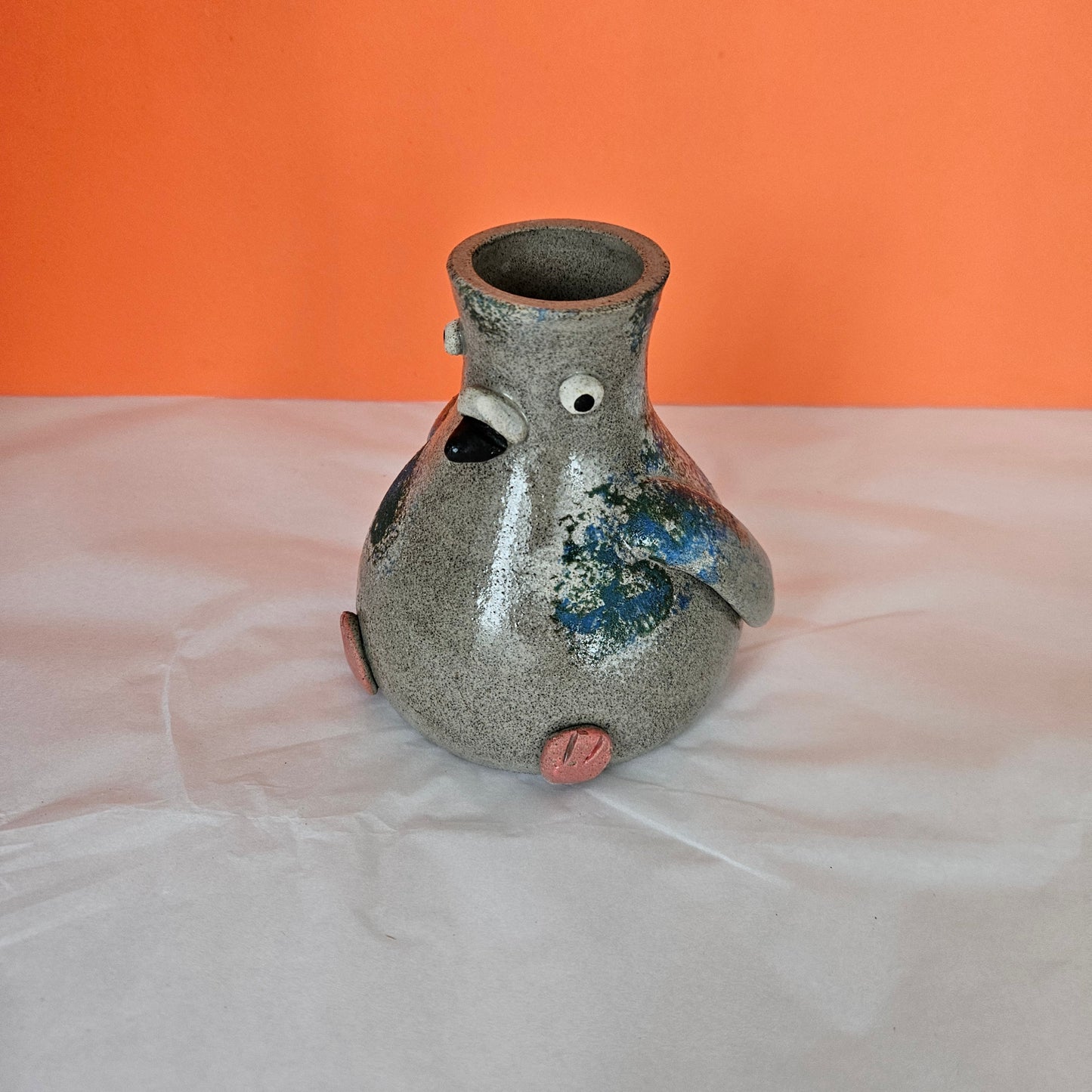 Pigeon Vase - Handmade Ceramic Richard Moonstreet Ceramics
