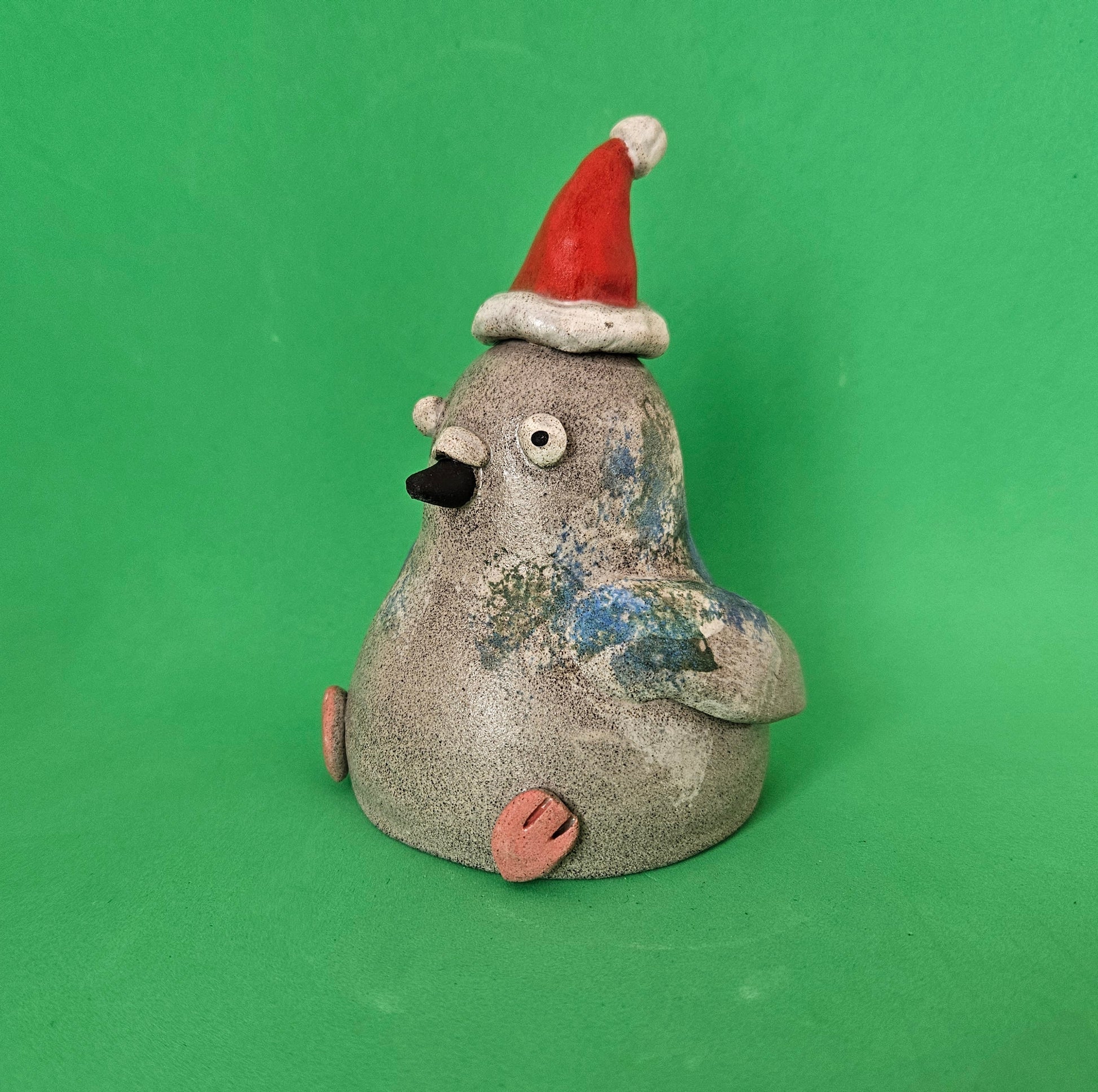 Festive Pigeon Richard Moonstreet Ceramics