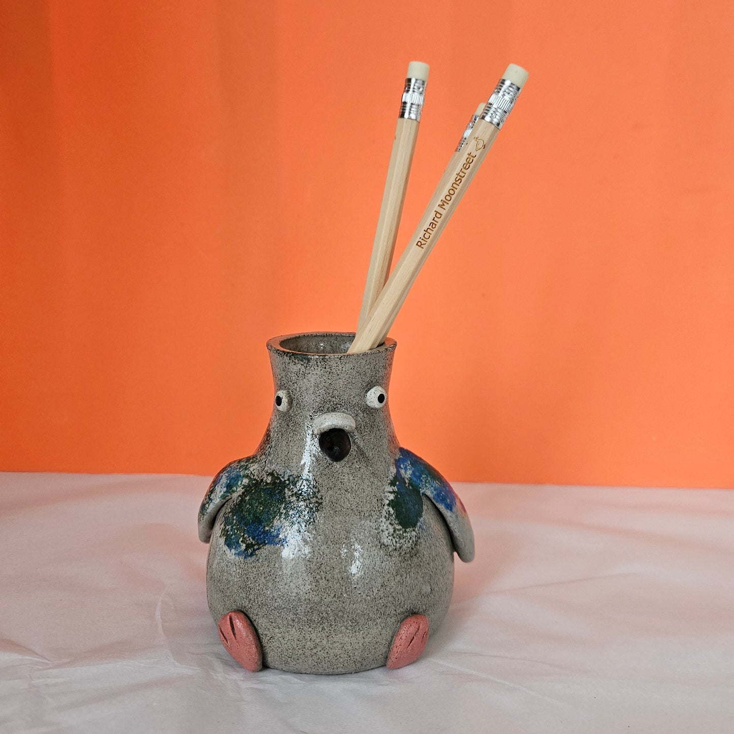 Pigeon Vase - Handmade Ceramic Richard Moonstreet Ceramics