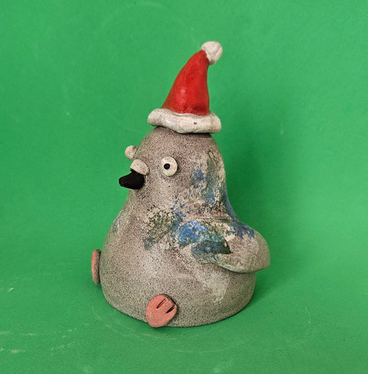 Festive Pigeon Richard Moonstreet Ceramics