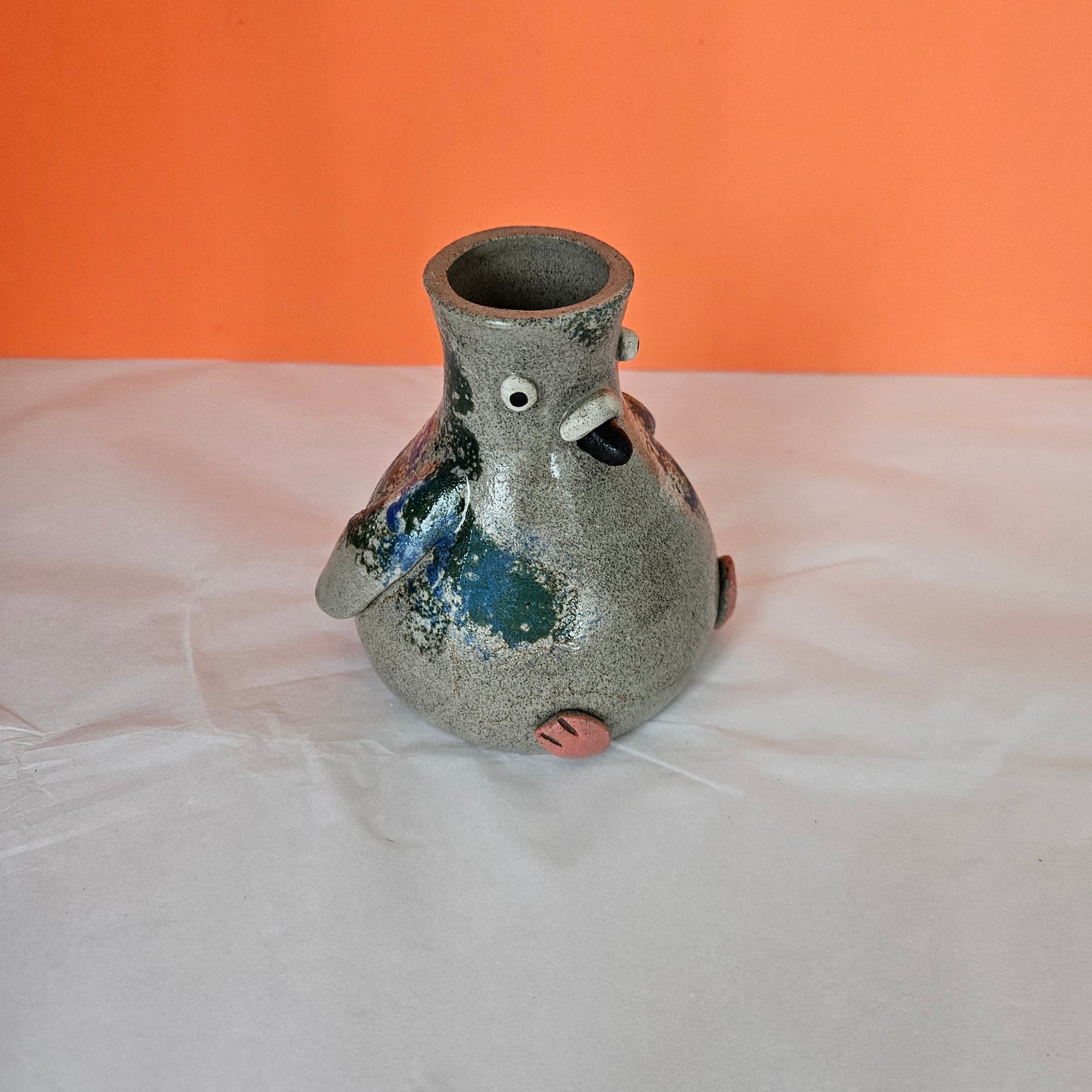 Pigeon Vase - Handmade Ceramic Richard Moonstreet Ceramics