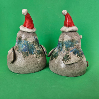 Festive Pigeon Richard Moonstreet Ceramics
